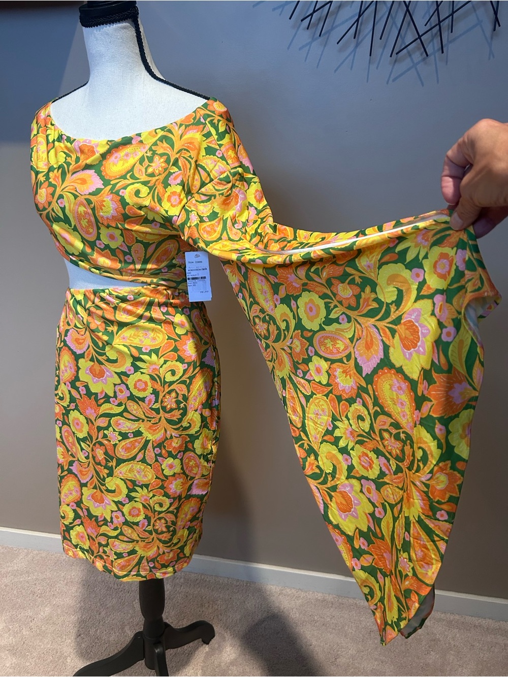 NWT Alexia Admor Reese One Shoulder Cutout Dress Sz S